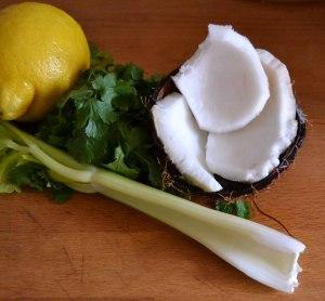 salsa de coco ingredientes