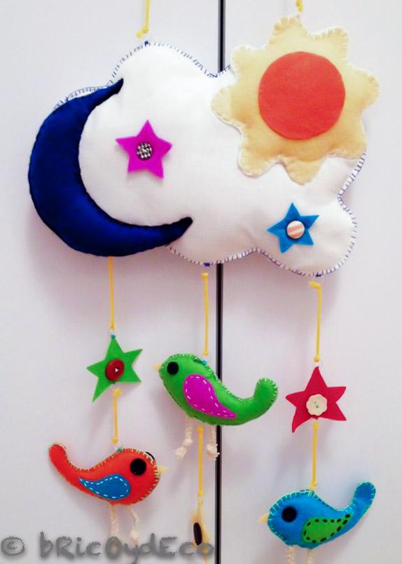 movil-cuna-bebe-fieltro-diy
