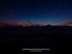 Ruta Los Fortines del Ávila al atardecer