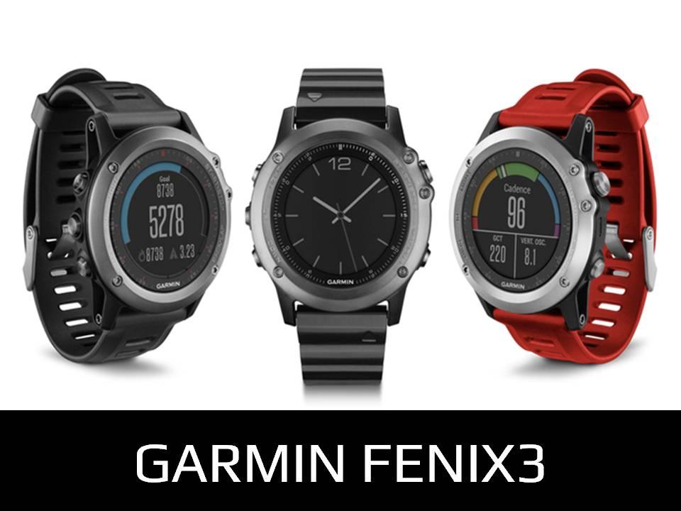 Polar A300, Garmin Fenix3, Garmin Epix 4