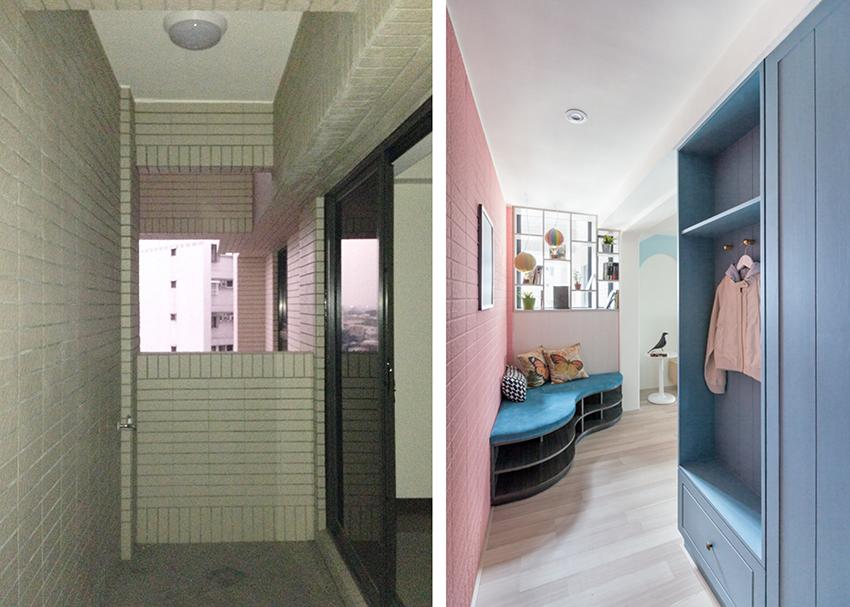El antes y después de un apartamento con color - Blog T&D