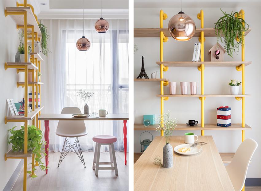 El antes y después de un apartamento con color - Blog T&D (1)