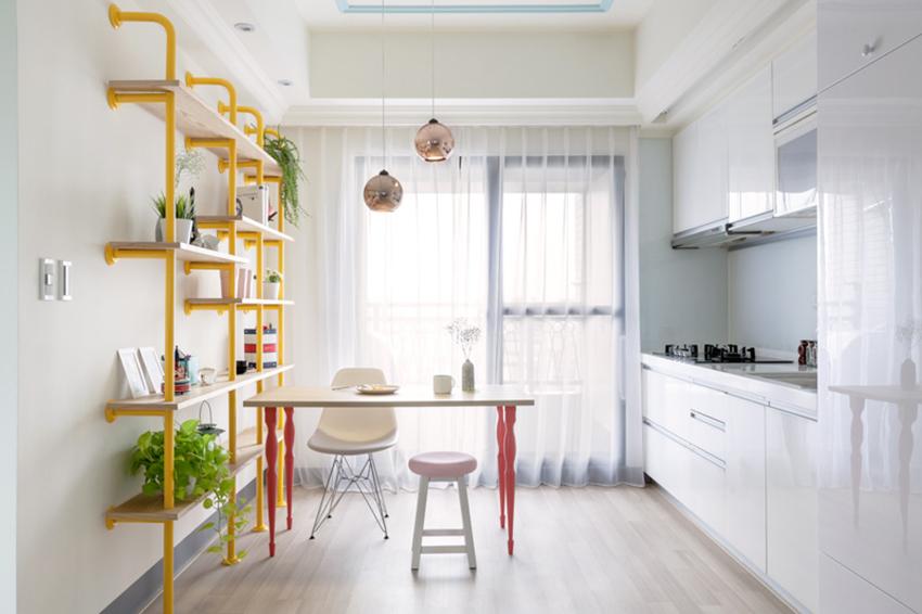 El antes y después de un apartamento con color - Blog T&D (2)