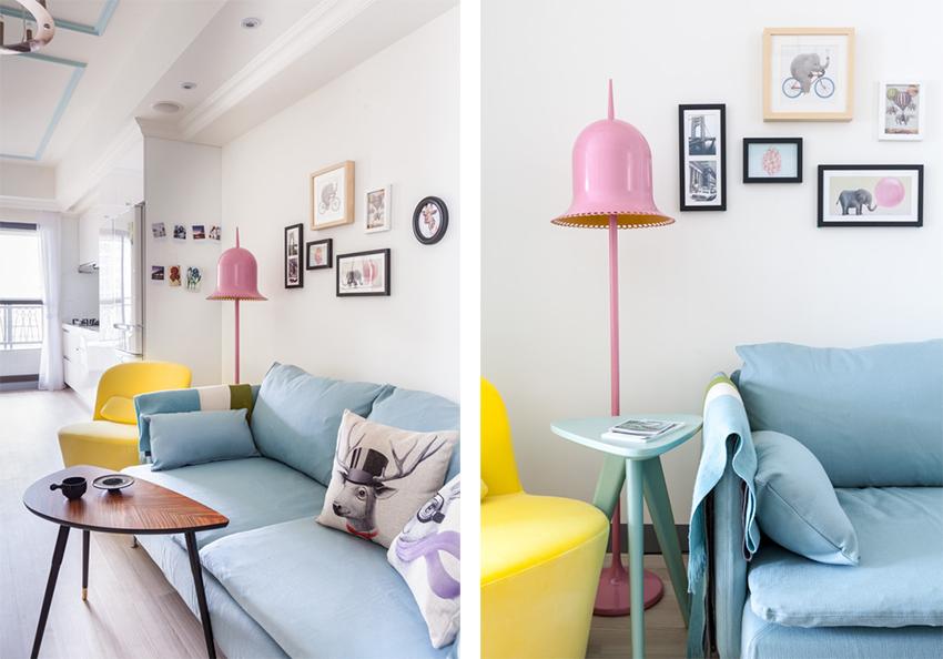 El antes y después de un apartamento con color - Blog T&D (14)
