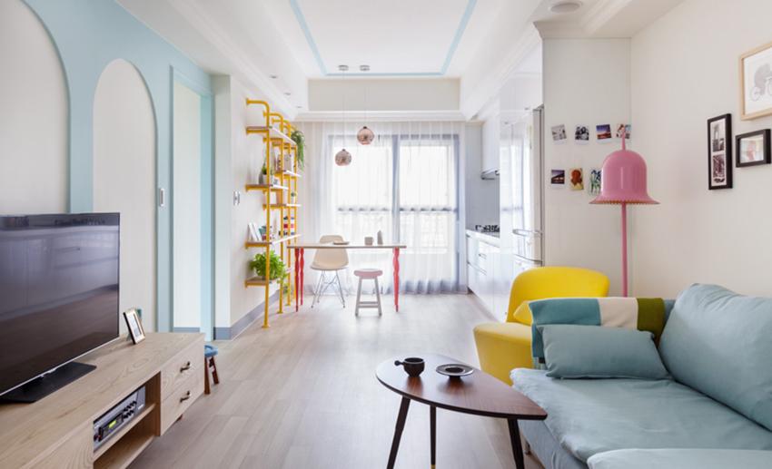 El antes y después de un apartamento con color - Blog T&D (15)