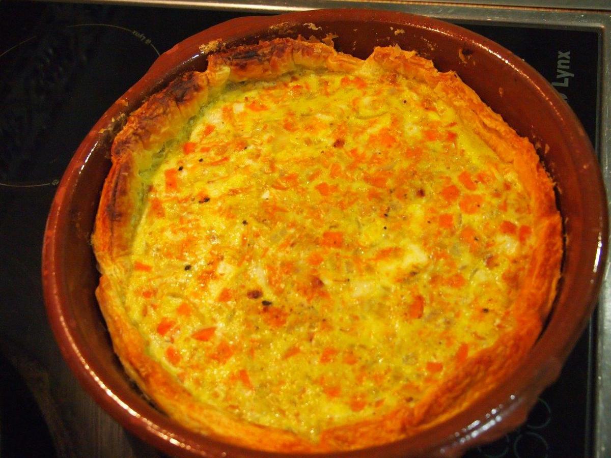 Quiche calabaza