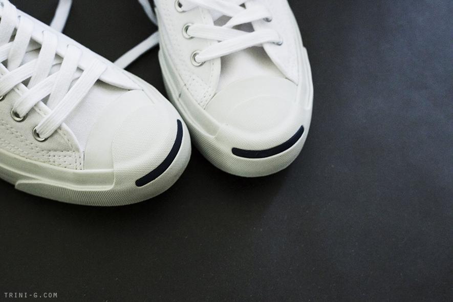 Trini | Converse Jack Purcell white sneakers
