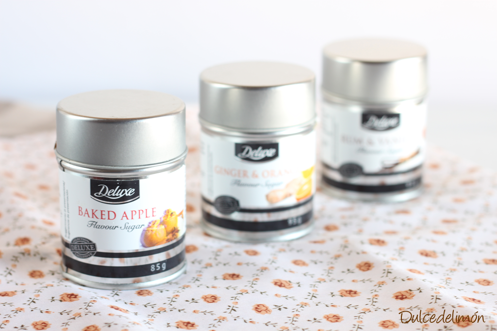 Especias dulces repostería