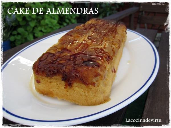 CAKE DE ALMENDRAS