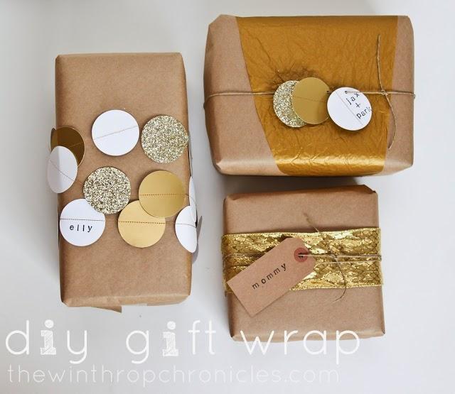 diferentes empaquetados para los regalos de navidad