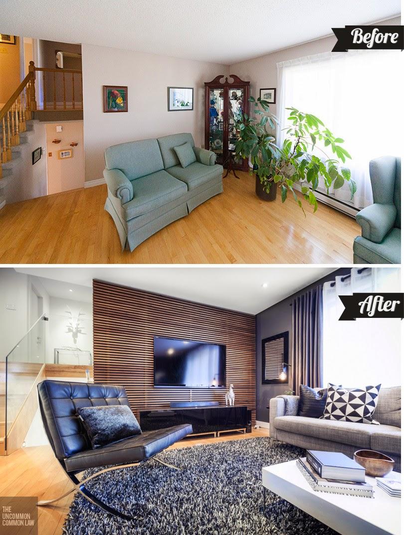 Antes y Después de un salón