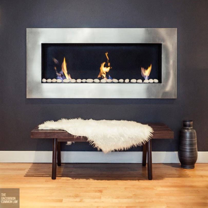 Decoración de un salón en gris