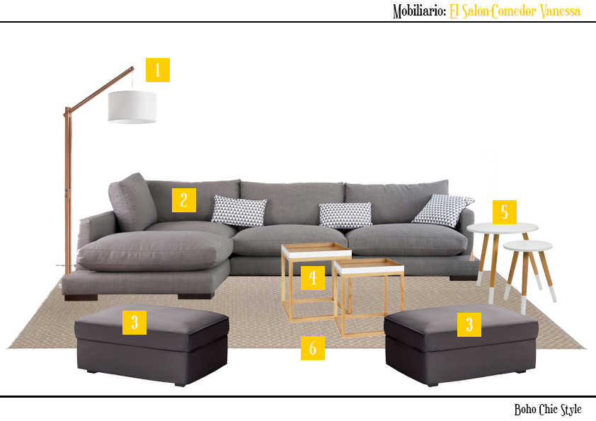 Ideas para distribuir un salón con chimenea