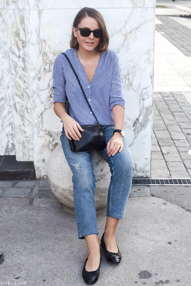 Trini | blue on blue outfit
