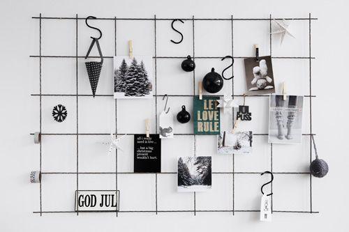 Decorar con una rejilla metálica. Small&Lowcost