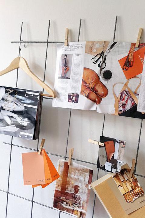 Decorar con una rejilla metálica. Small&Lowcost