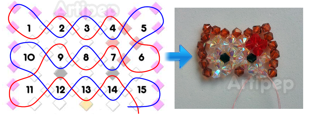 Tutorial Hello Kitty Swarovski