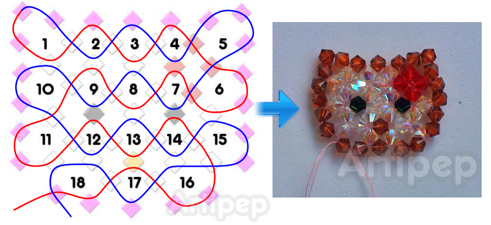 Tutorial Hello Kitty Swarovski