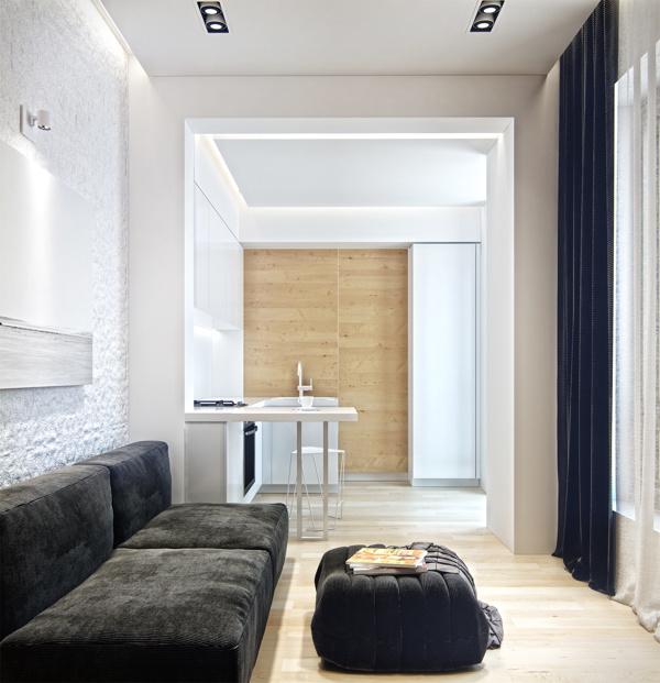 Un pequeño apartamento con mucho diseño