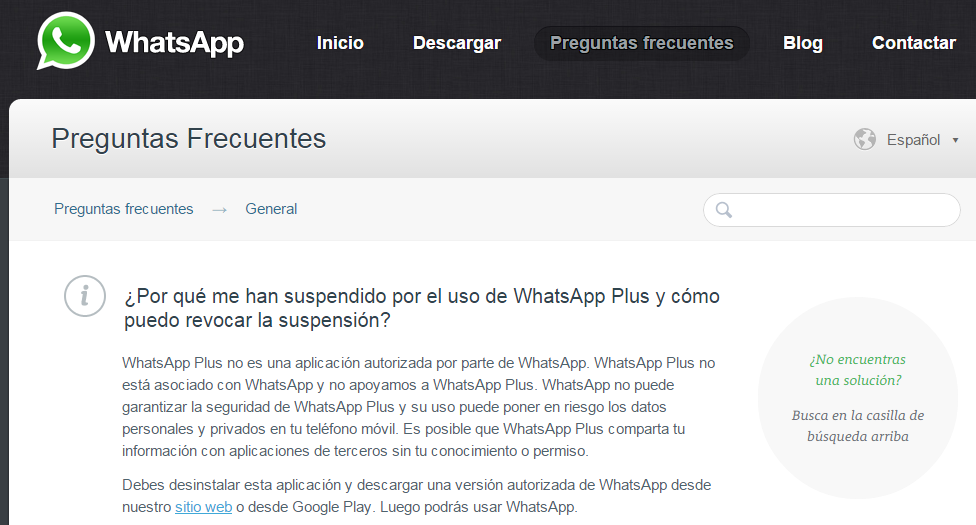 faq whatsapp