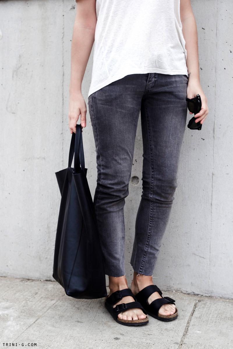 Trini | Topshop grey jeans