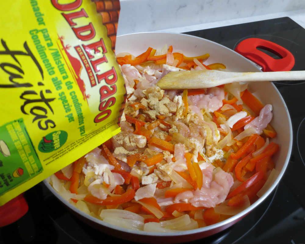 Sazonador fajitas