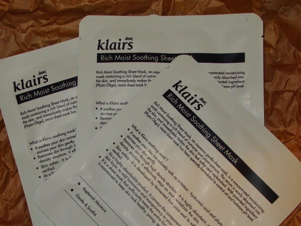 mascarilla facial klairs