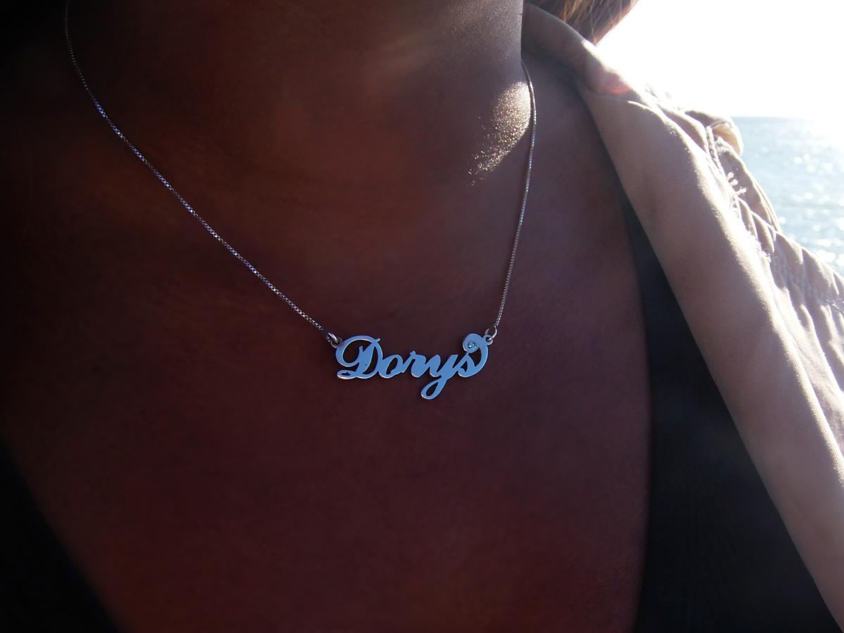 Collar: "Mi collar con nombre"