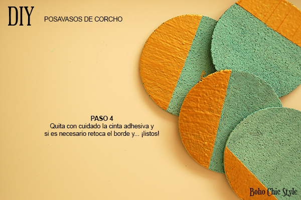 DIY Posavasos de corcho