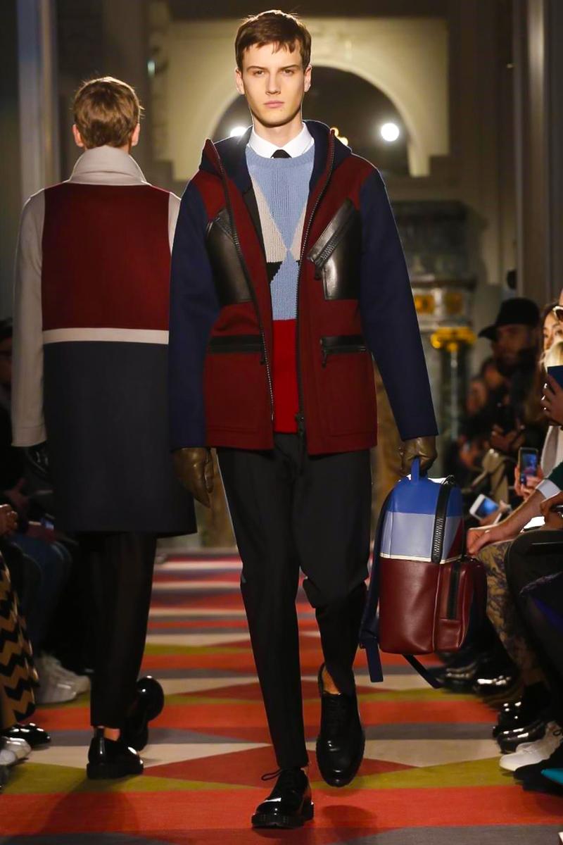 Valentino Menswear Fall Winter 2015 in Paris Menswear Fashion Week