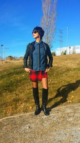 Plaid and Tie
