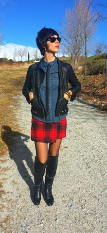 Plaid and Tie