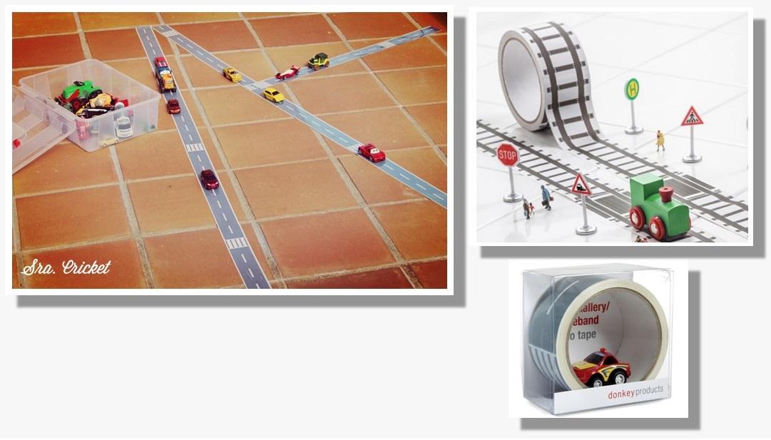 cinta adhesiva carretera