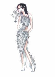 The Moschino Star Gown