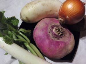 Ingredientes de la crema depurativa de nabos