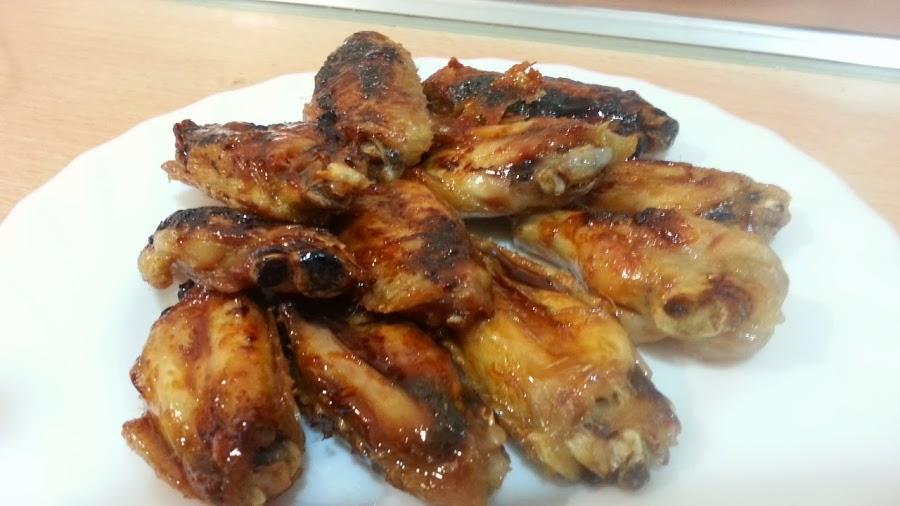 ¿Alguien se puede resistir a estas alitas de pollo asadas con miel?