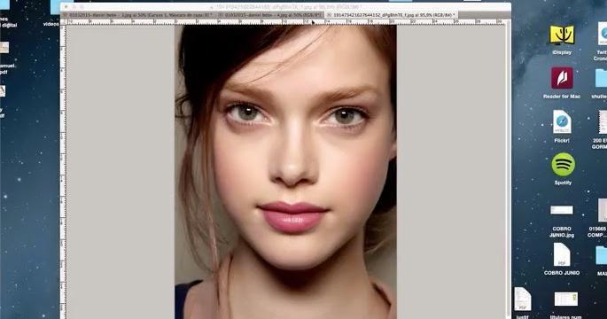 Eliminando las ojeras con Photoshop: extremadamente fácil
