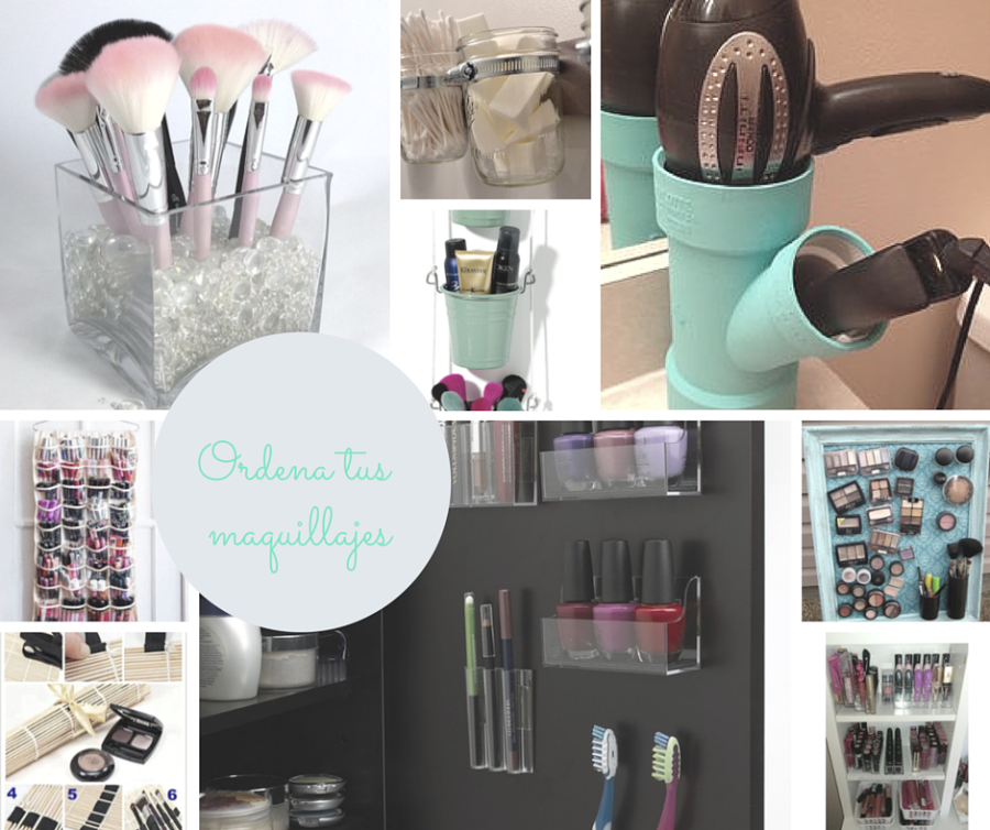 Cómo organizar cosméticos - Ideas creativas para organizar tu maquillaje -  Mi Casa Organizada