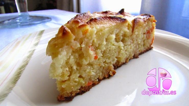 Bizcocho de manzana y zanahoria. Tus desayunos serán muy especiales