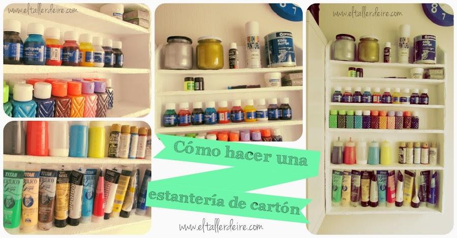 Cómo hacer una estantería de cartón muy resistente