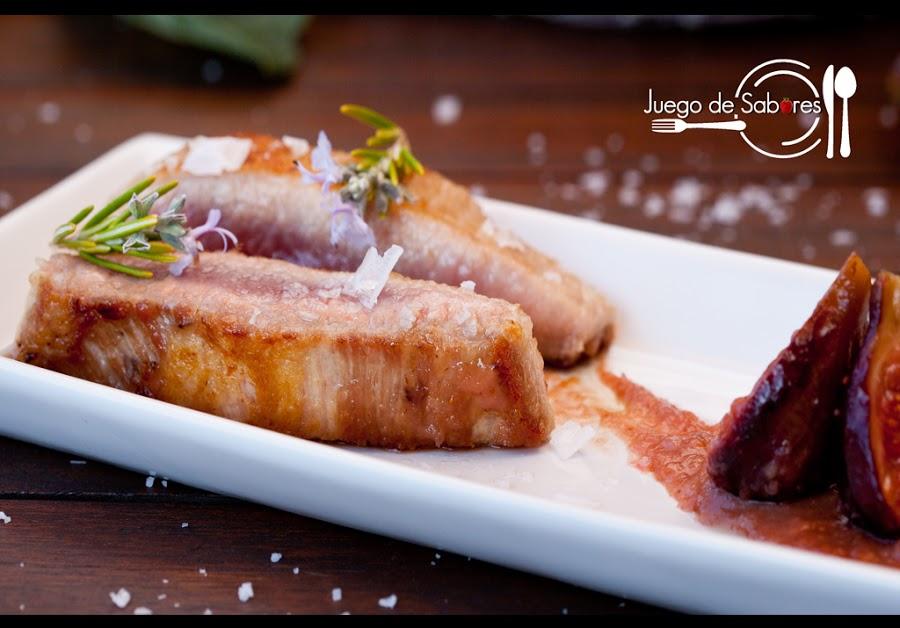 Secreto ibérico con salsa de higos. Un plato para paladares exigentes