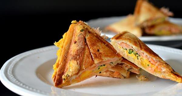 El sándwich de salmón más rico del mundo