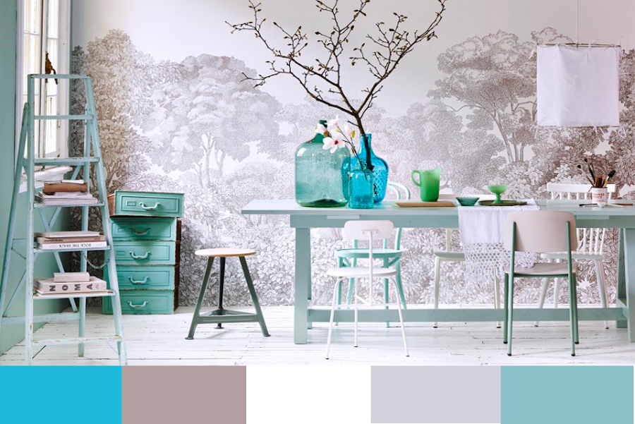 Decorar combinando colores