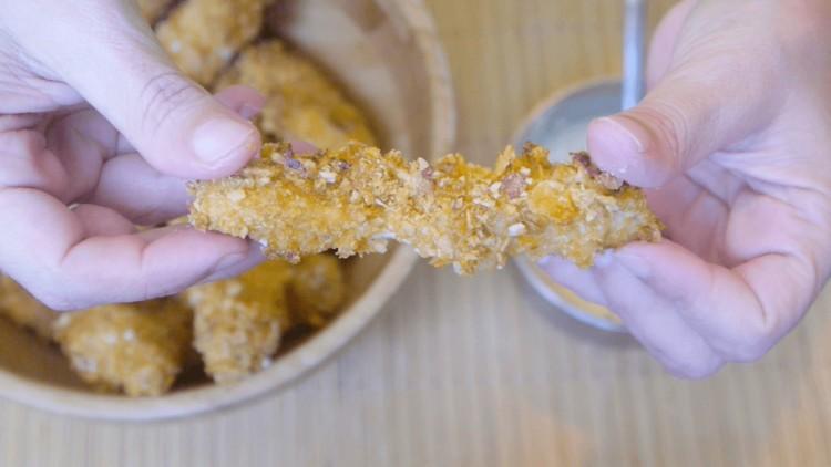Este pollo es el más CROCANTE que hayas visto en años