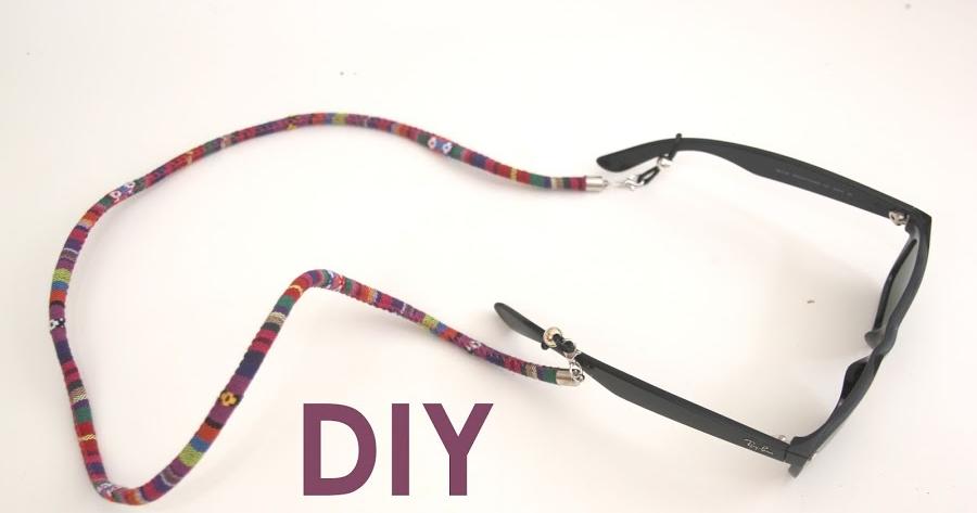 Diy Cord N De Gafas Tnico Manualidades