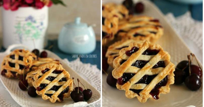 Tartaletas de cerezas, ¡tienes que probarlas!