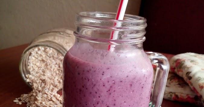 Smoothie de arándanos, ¡nos encanta!