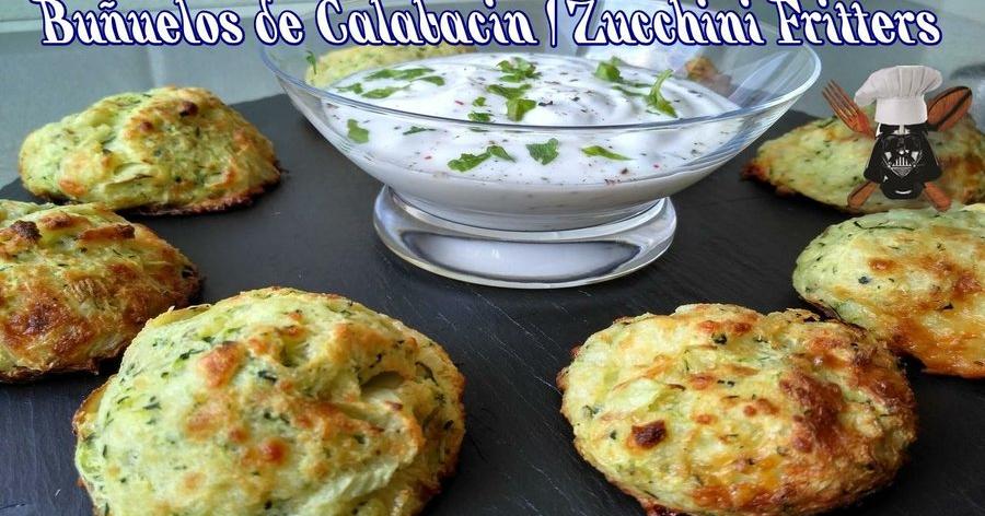 Buñuelos de calabacín o bombas de calabacín