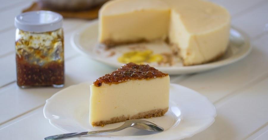 Tarta de queso sin horno