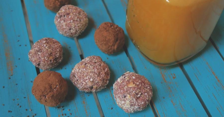 Trufas de avena saludables y facilísimas de preparar